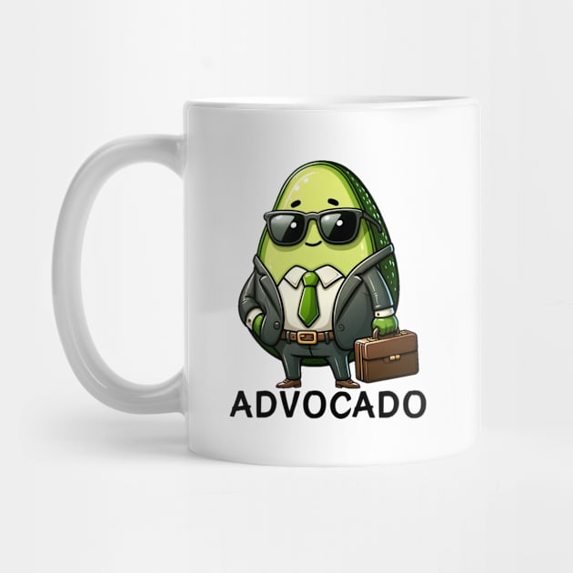 Advocado, avocado lawyer by Epic Shirt Store